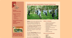 Desktop Screenshot of praxis-ganzheitliche-therapie.de