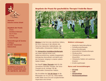 Tablet Screenshot of praxis-ganzheitliche-therapie.de